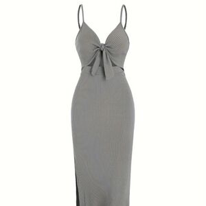Sexy long dress in spring and summer.